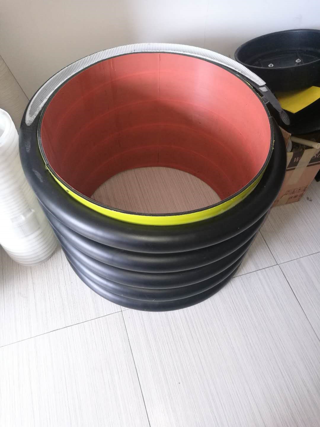 HDPE spiral winding pipe