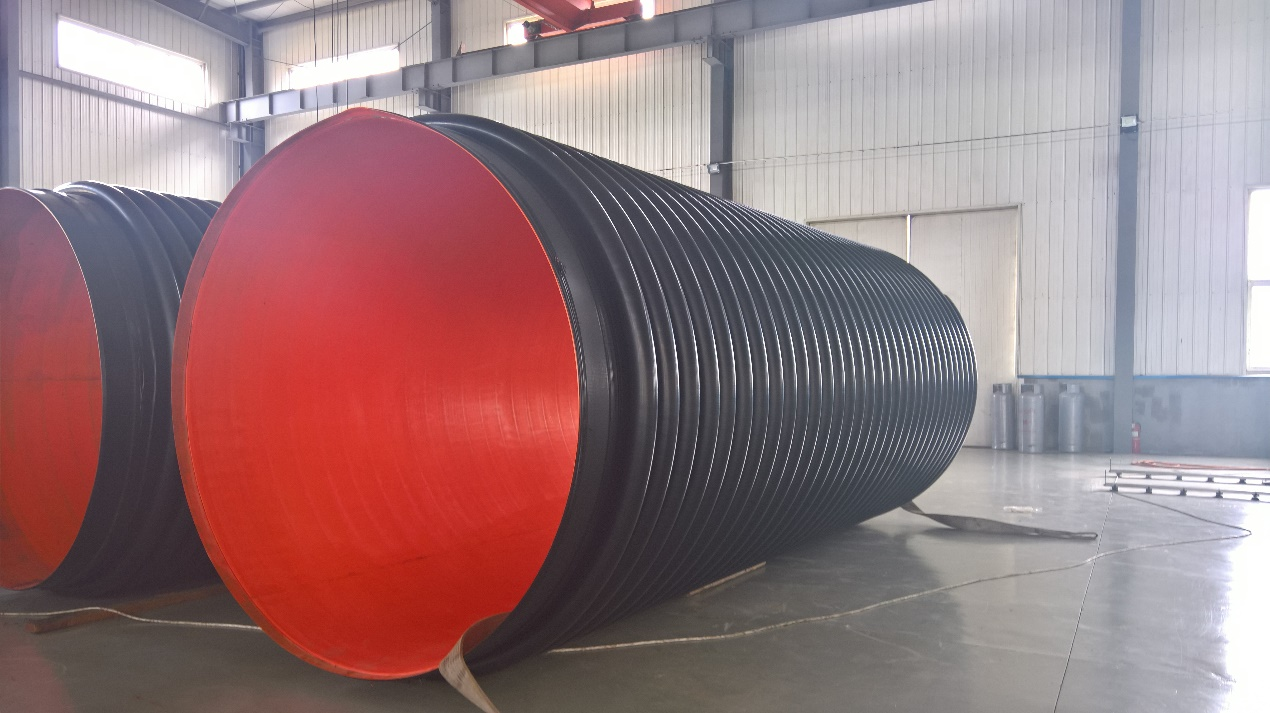 HDPE spiral pipe2