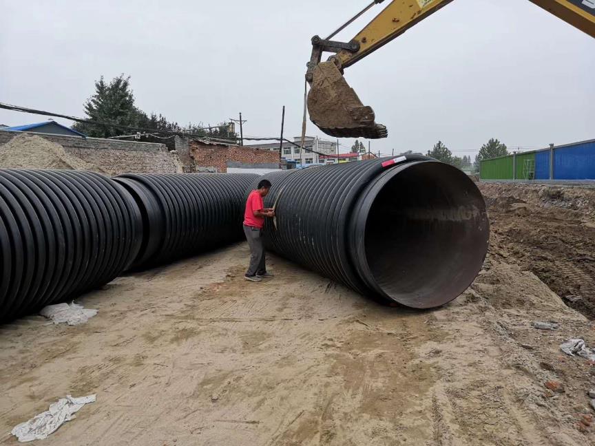 advantages of HDPE spiral pipe