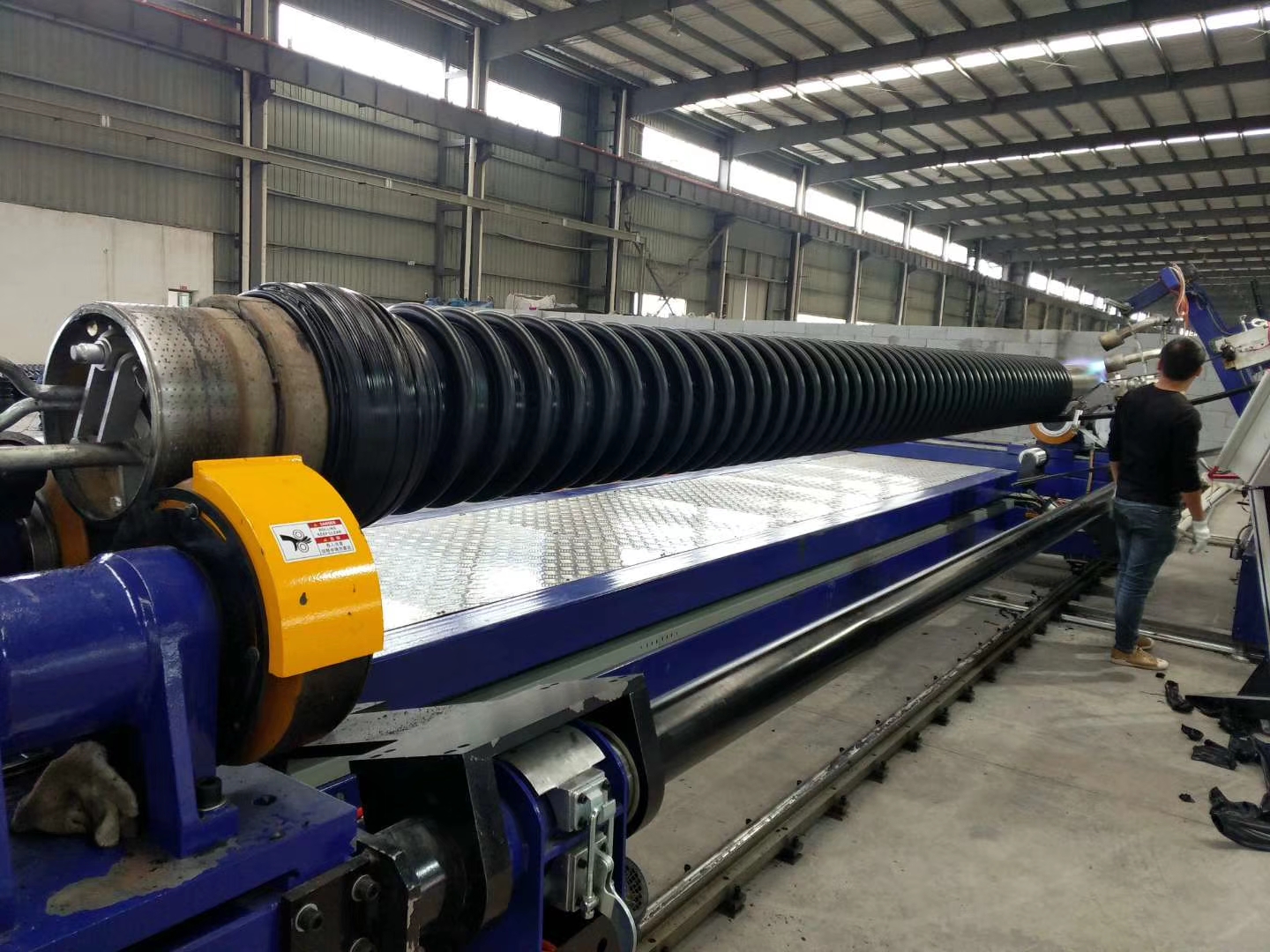 HDPE Spiral Pipes Extrusion Line