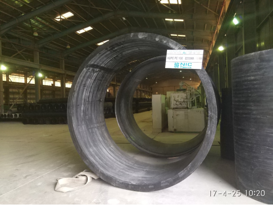 HDPE spiral pipe