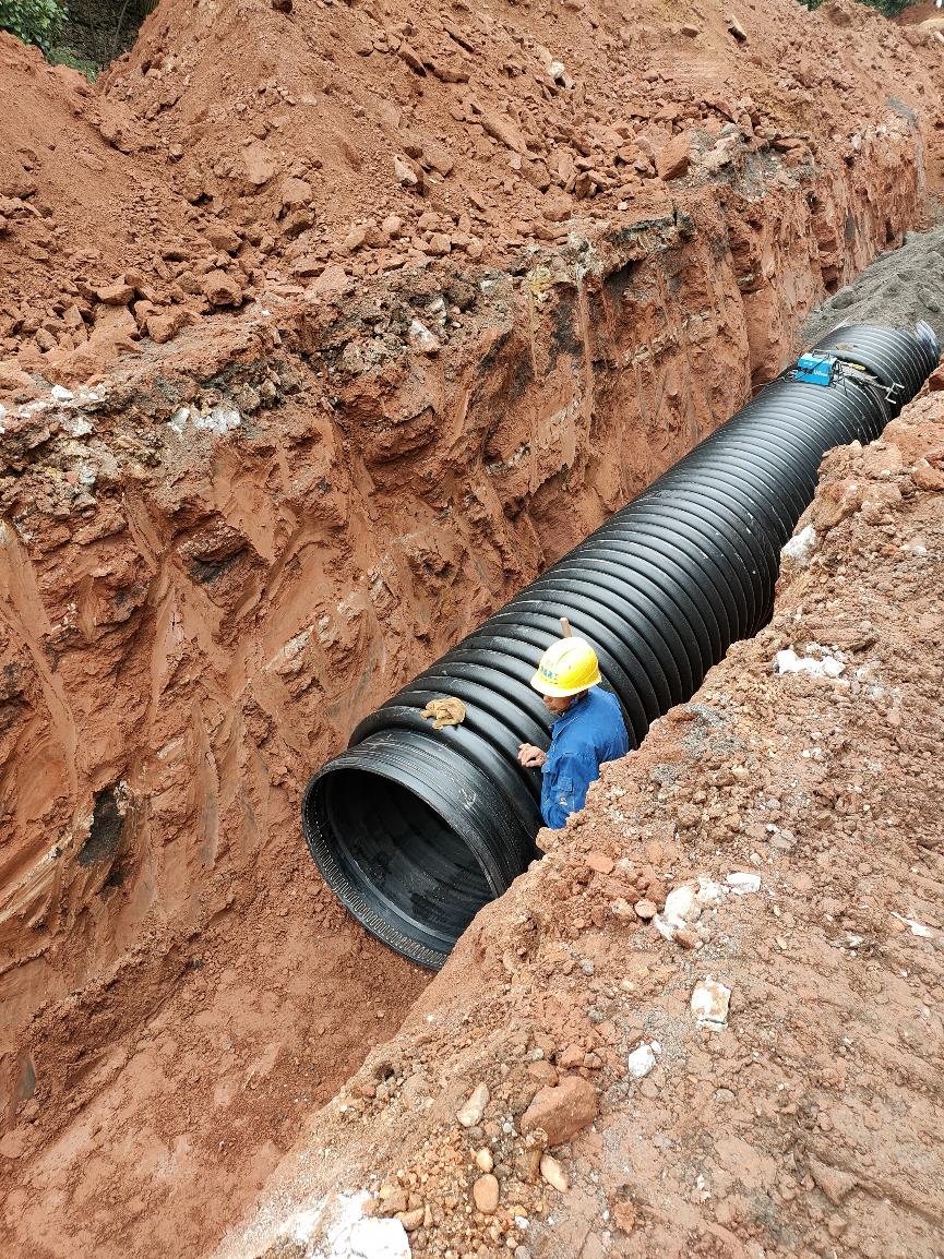 Cost-effective HDPE spiral pipe