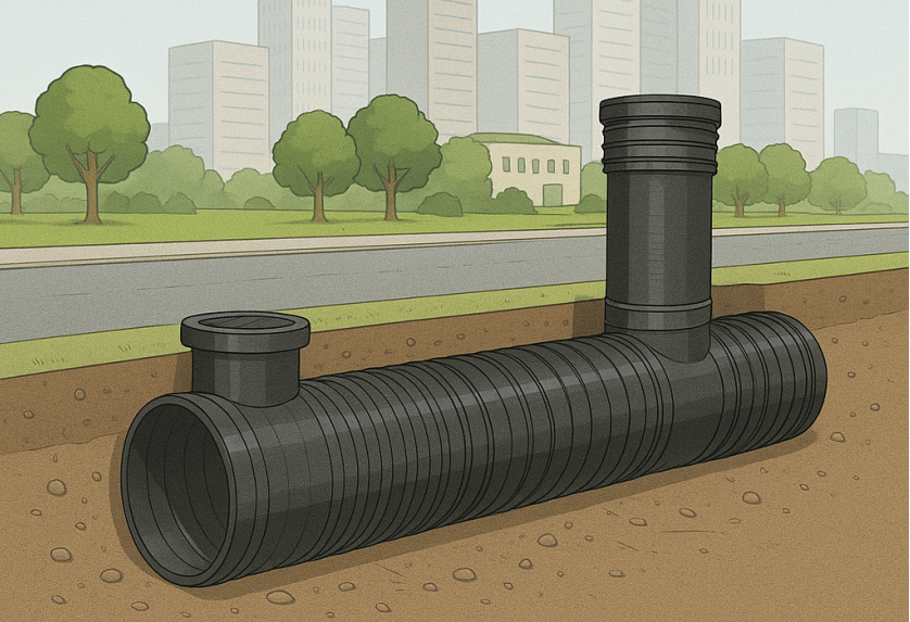 Krah Pipes for Sewage Systems