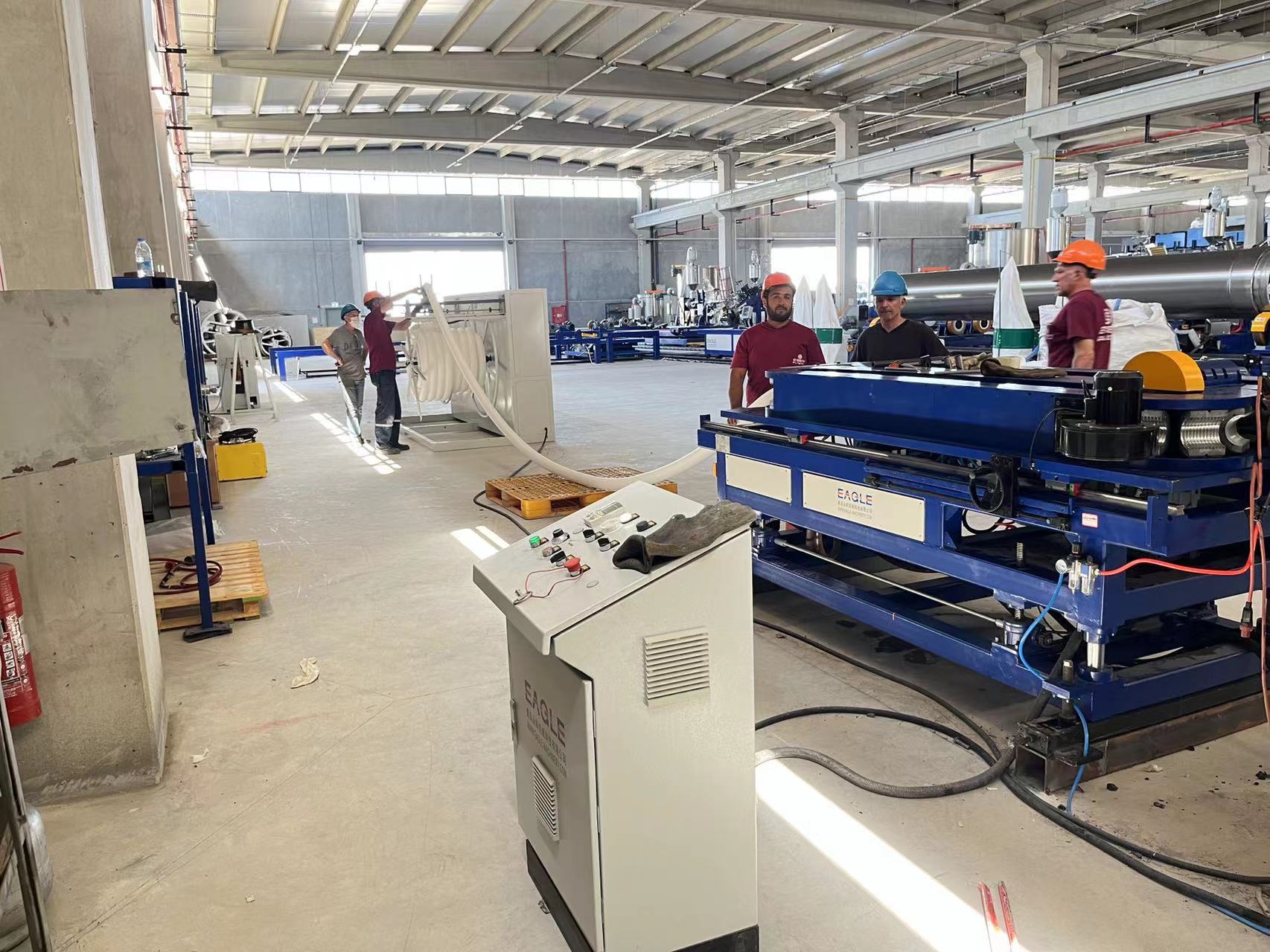 Corrugated Pipe Production Line for Krah pipe co tube