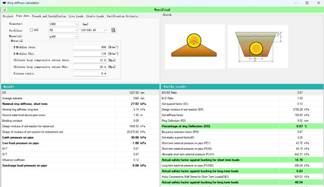 Pipe-verification-according-to-project-site-requirement
